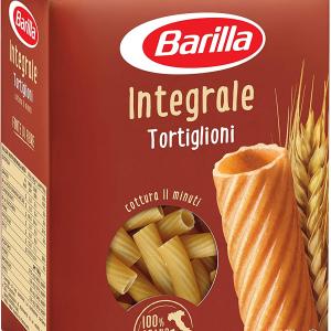 Barilla pasta integrale tortiglioni, di semola integrale di grano duro, 500 g