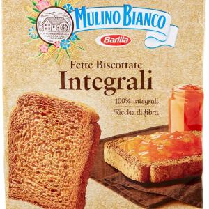 Mulino Bianco Fette Biscottate Integrali, 315g, senza olio di palma