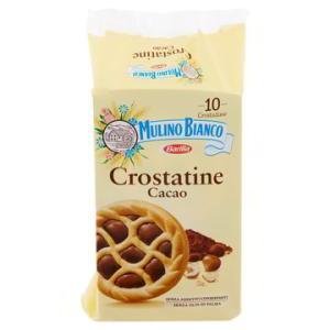 Mulino Bianco Crostatine con Crema al Cacao e Nocciole, 10 Crostatine