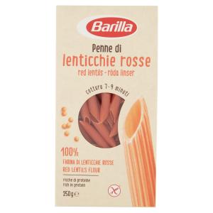 Penne di lenticchie rosse, Barilla, 250 g