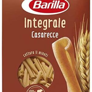 Barilla Pasta Casarecce Integrali, di Semola Integrale di Grano Duro, 500 g