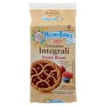 Tartelettes de blé entier avec confiture de fruits rouges, pour le petit-déjeuner et le goûter sucré, 6 Tartelettes