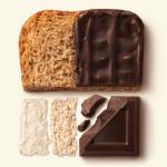 Mulino Bianco, Mini tranches de farine complète, avec chocolat noir, 110g