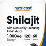 Nutricost Shilajit 1.000 mg – 120 Capsule | Integratore Ayurvedico Potente con Acido Fulvico