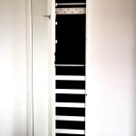 Armoire, boite à bijoux, bijoux fantaisie, à suspendre, avec miroir, fixation murale 119 x 35 x 9 cm