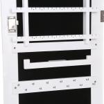 Armoire, boite à bijoux, bijoux fantaisie, à suspendre, avec miroir, fixation murale 119 x 35 x 9 cm