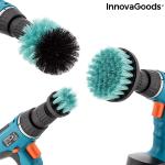 Spazzola per facile pulizia di tapparelle, cerchioni, tappeti, set da 3 spazzole