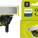 Philips OneBlade 360, lame de rechange pour OneBlade QP410/50 en acier inoxydable, robuste, pour le rasage, l'ajustement et la finition, modèle QP410/50