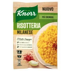 Risotto Alla Milanese, plus crémeux, 175 g, Knorr