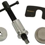 Kit de réparation des pistons de frein avec 3 plaques d'adaptation, essieu avant + essieu arrière, modèle universel