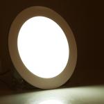 Faretto ad incasso, luce bianco naturale, rotondo, 6 watt