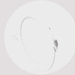 Faretto ad incasso, luce bianco naturale, rotondo, 6 watt
